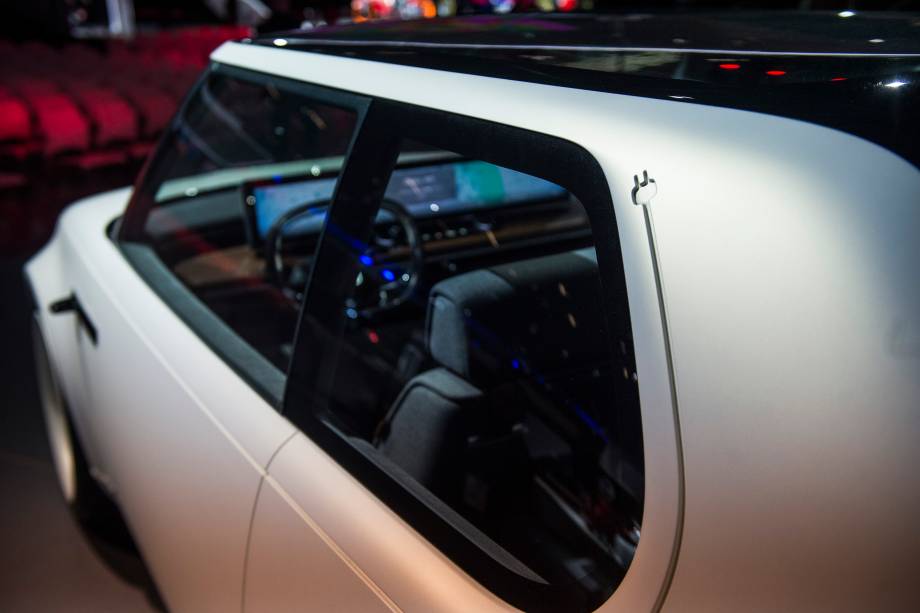 Honda Urban EV Concept  é apresentado durante a abertura do Salão do Automóvel 2018 para a imprensa, no São Paulo Expo - 06/11/2018