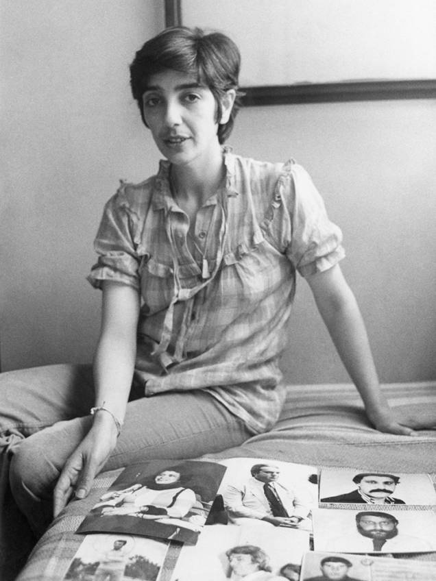 Lilián Celiberti, exilada uruguaia seqüestrada em novembro de 1978 junto com Universindo Díaz, em Porto Alegre - 01/11/1983