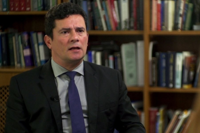 Sergio Moro em entrevista ao Fantástico Sergio Moro em entrevista ao Fantástico