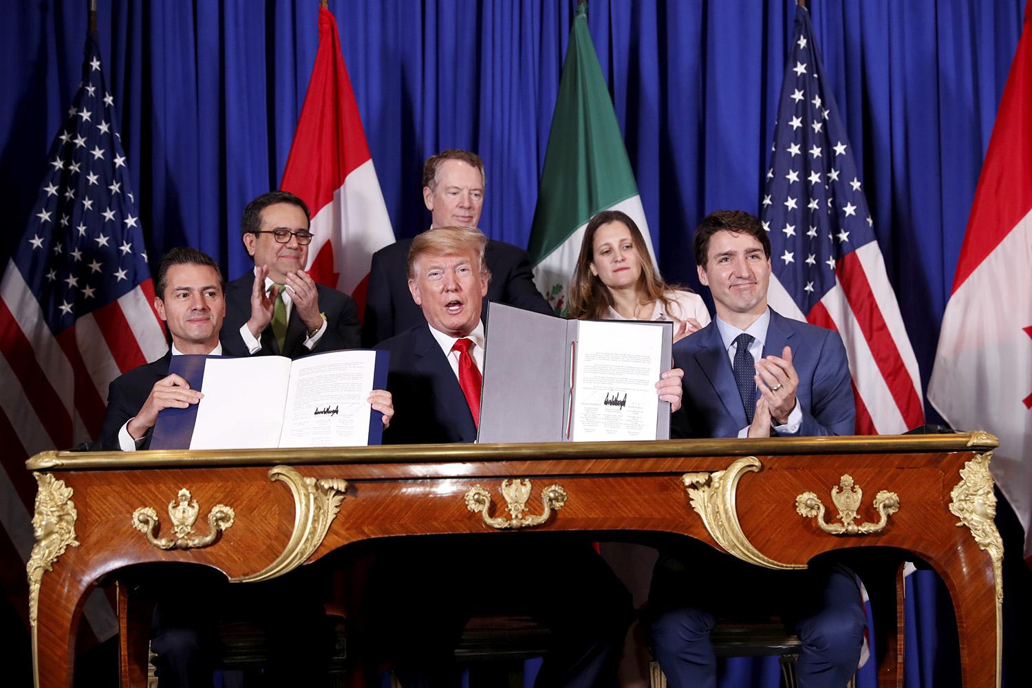EUA, Canadá e México assinam novo acordo comercial durante ...
