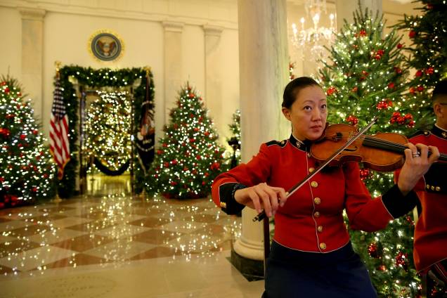 Decoração de Natal da Casa Branca vira piada pela segunda vez | VEJA