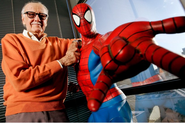Stan Lee, criador de personagens da Marvel - 18/12/2008