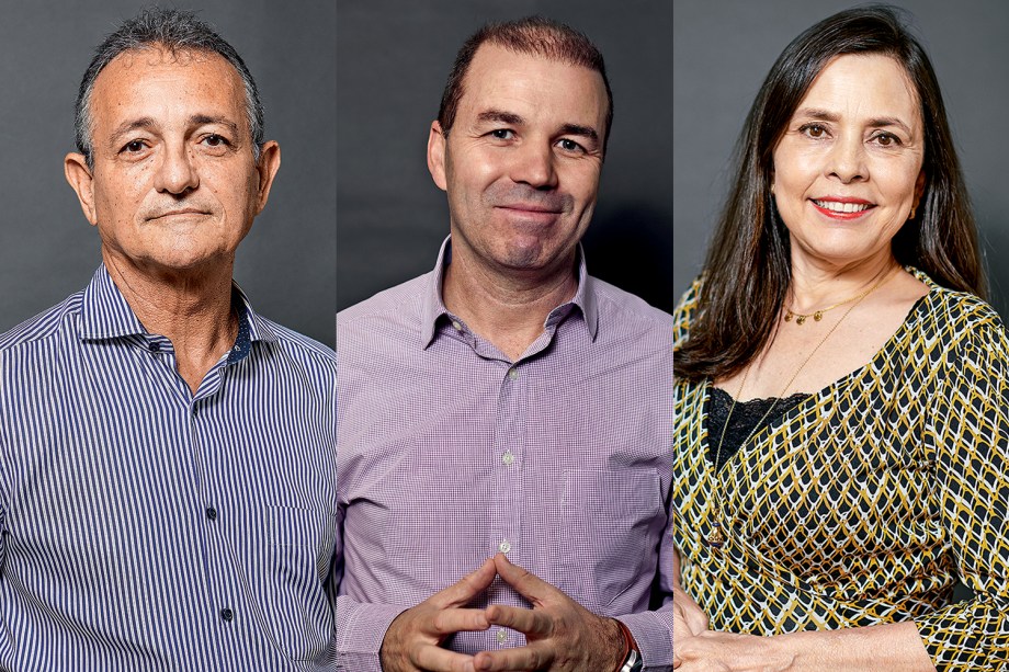 José Carlos Gaspar, José Crippa e Merula Steagall: indicados ao Prêmio VEJA-se na categoria 'Saúde'