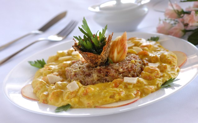 O camarão tentação é uma das receitas do Restaurante Yemanjá para a segunda edição do Menu Veja Comer & Beber Salvador, realizada entre novembro e dezembro de 2018