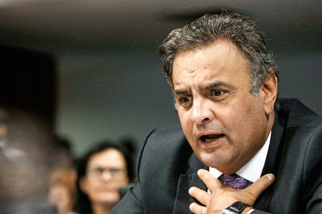DENUNCIADO -- Deputado federal Aécio Neves (PSDB-MG) é acusado de corrupção e lavagem de dinheiro pela Procuradoria-Geral da República