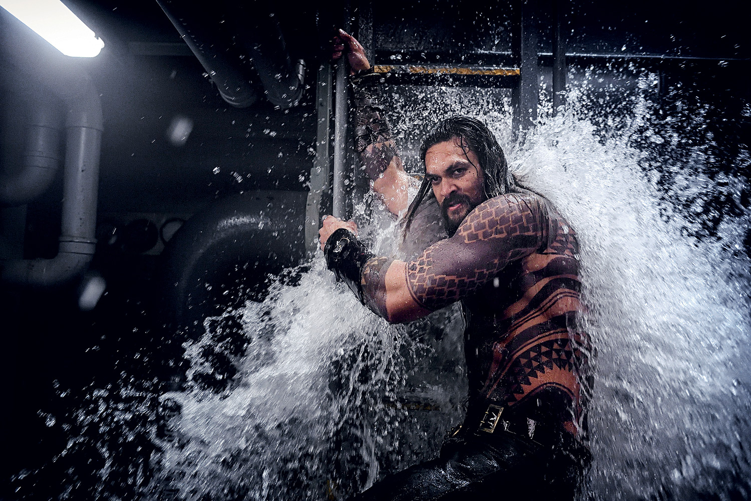 Fish out of water - Momoa as the hero: a prince raised on land and reluctant to accept his undersea kingdom