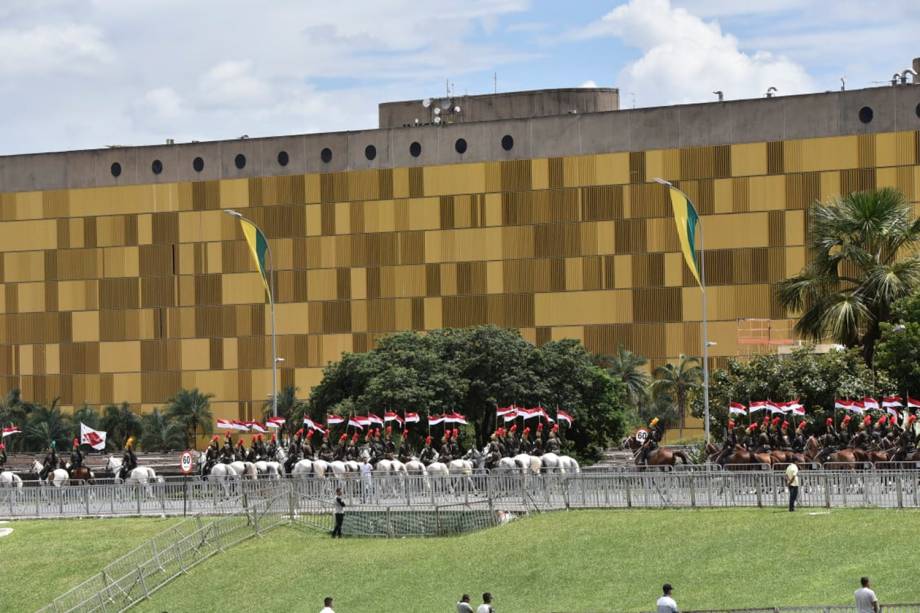 Ensaio para a posse do Presidente eleito Jair Bolsonaro em Brasília