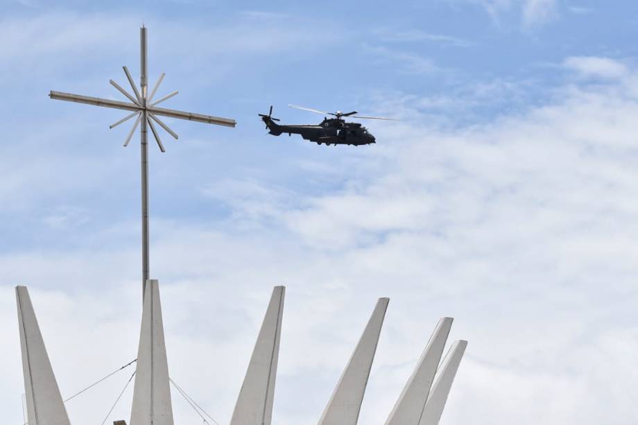 Ensaio para a posse do Presidente eleito Jair Bolsonaro em Brasília