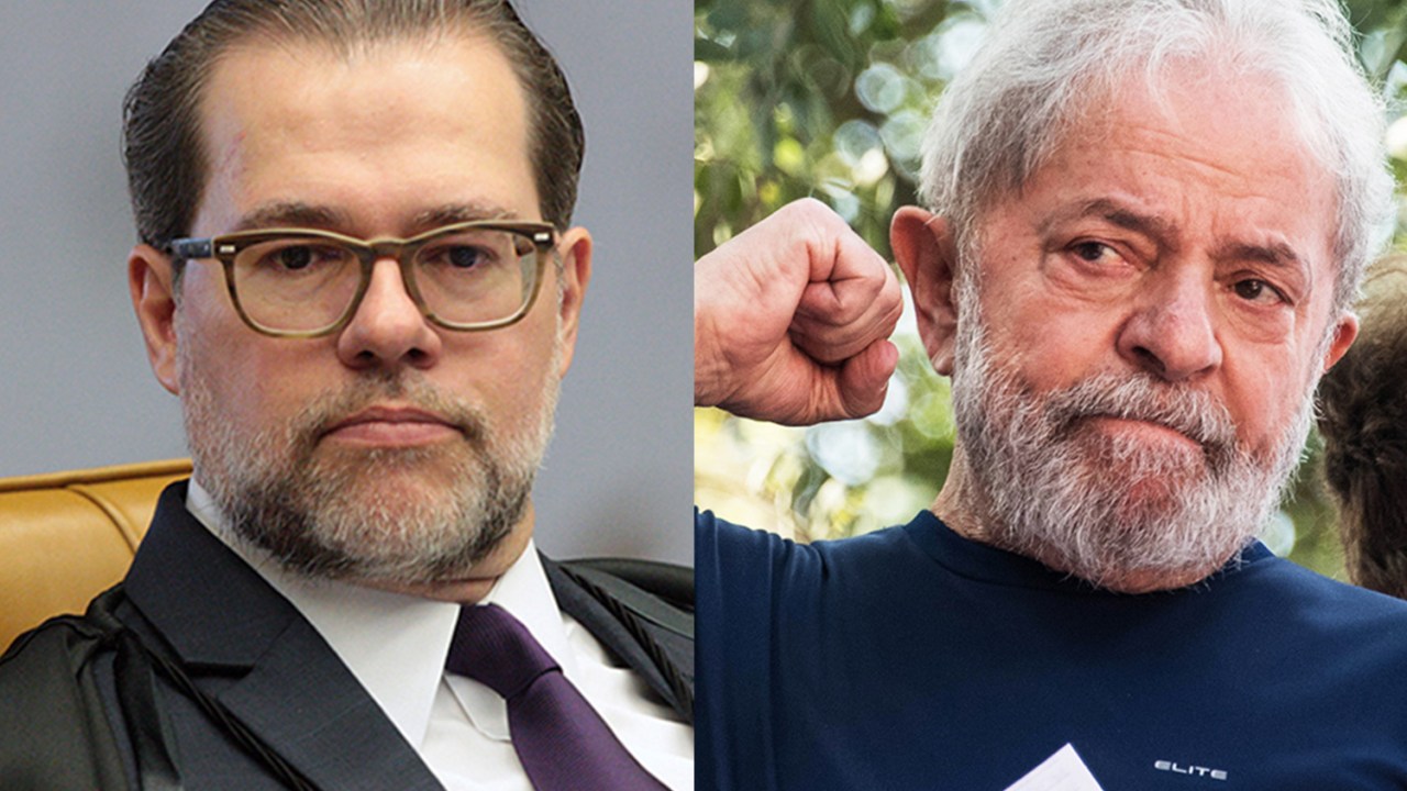 Dias Toffoli, ministro do STF, e o ex-presidente Lula: relação está rompida há anos
