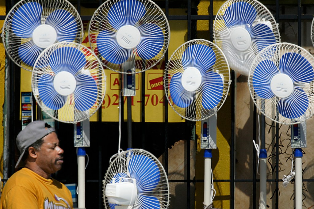 Calor recorde dispara vendas de ventiladores - Gerais - Estado de