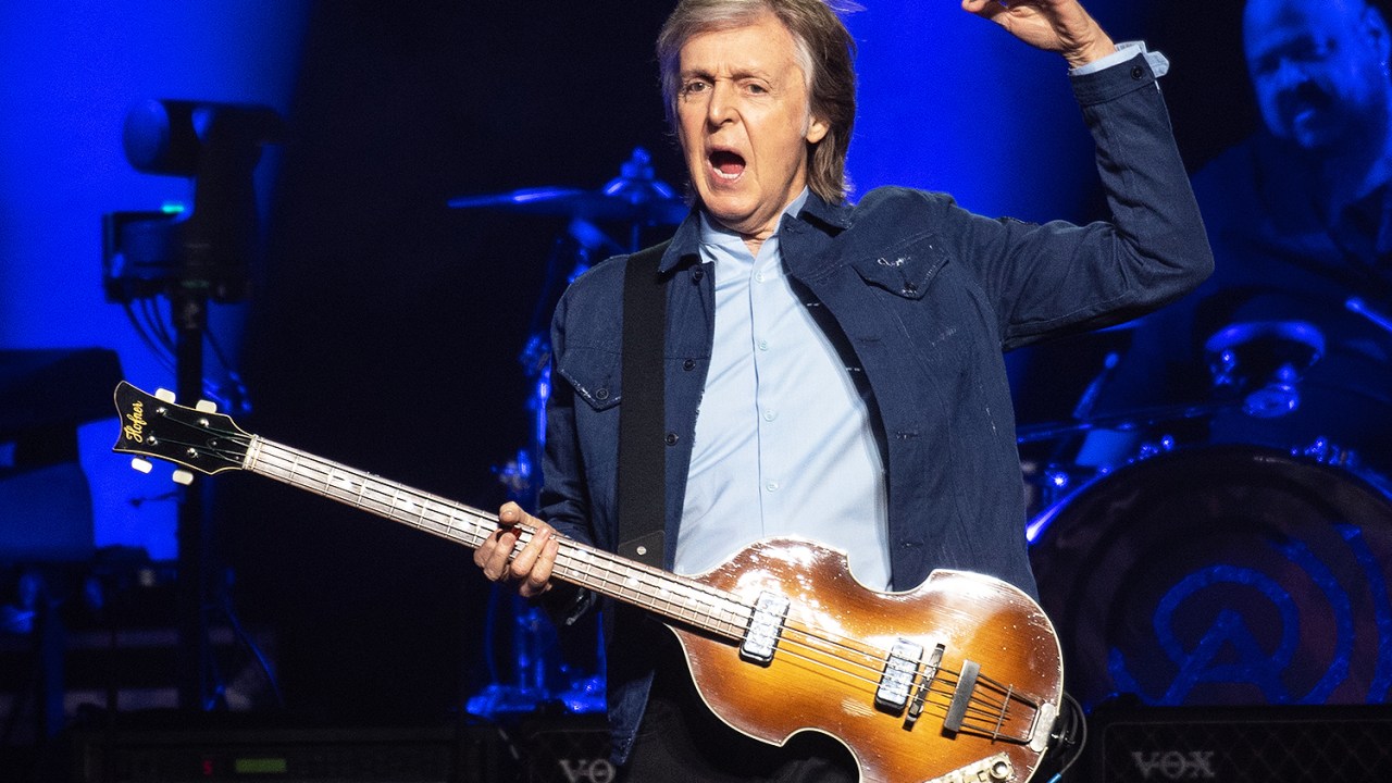 O cantor e compositor Paul McCartney