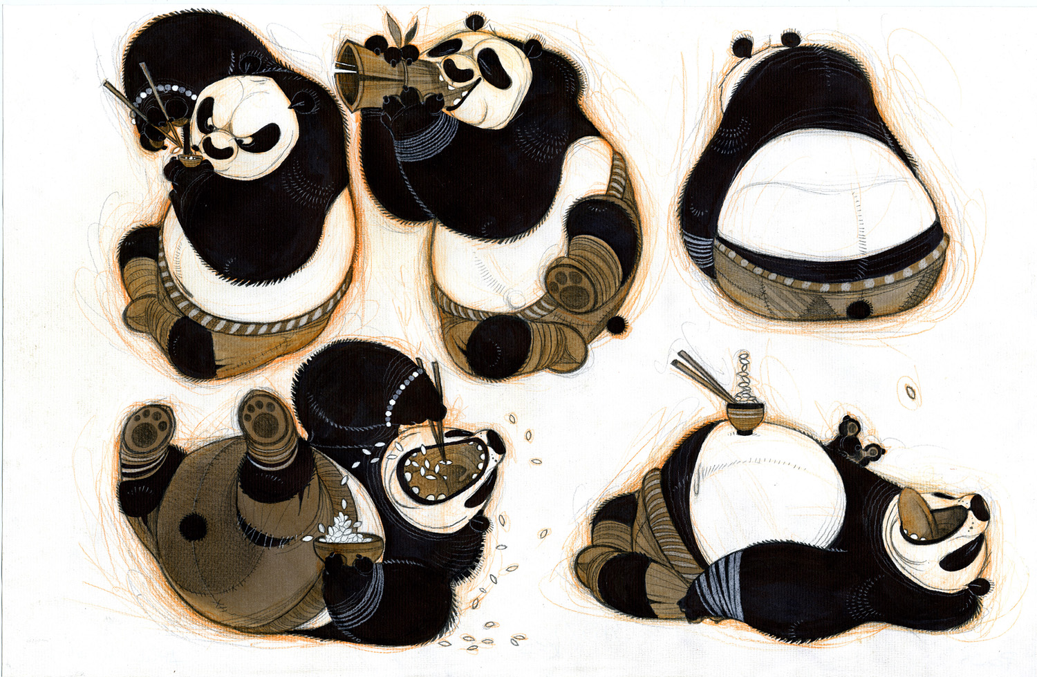 Kung Fu Panda, artista Nicolas Marlet