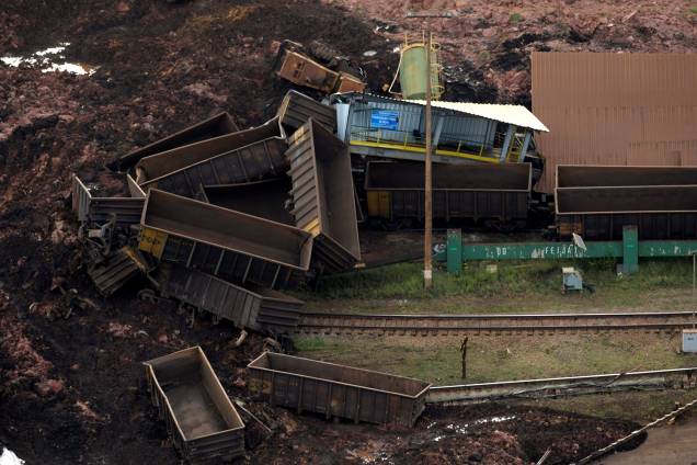 Área atingida por rompimento de barragem da mineradora Vale em Brumadinho, na Grande Belo Horizonte - 25/01/2019