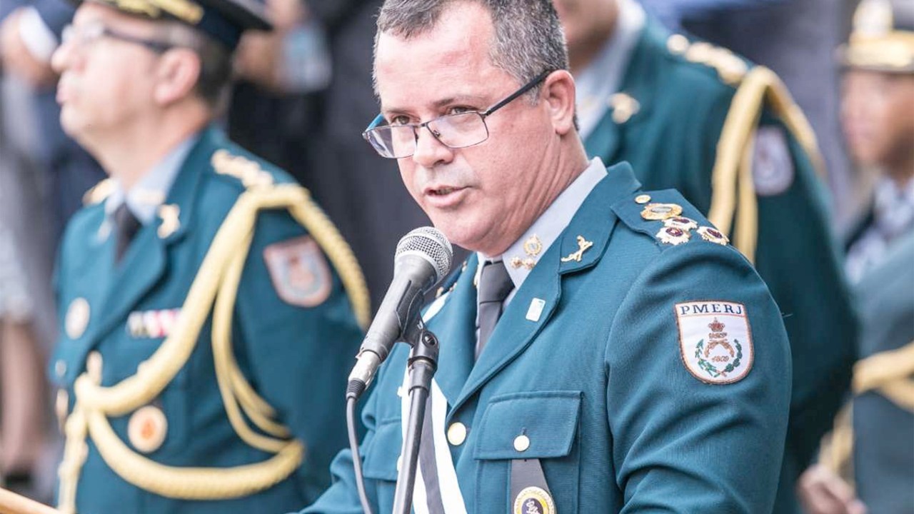 Rogério Figueiredo Lacerda, secretário de Estado da Polícia Militar do Rio de Janeiro