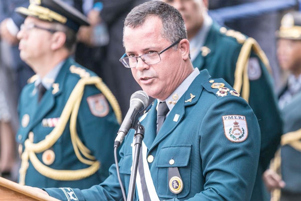 Rogério Figueiredo Lacerda, secretário de Estado da Polícia Militar do Rio de Janeiro