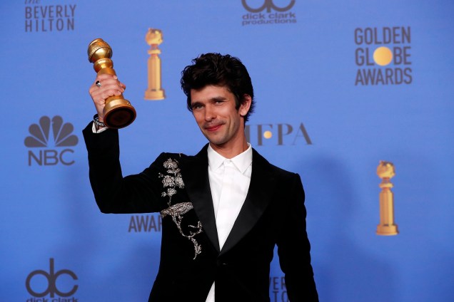 Ben Whishaw ganha prêmio de melhor ator coadjuvante na TV, durante cerimônia do Globo de Ouro - 06/01/2019