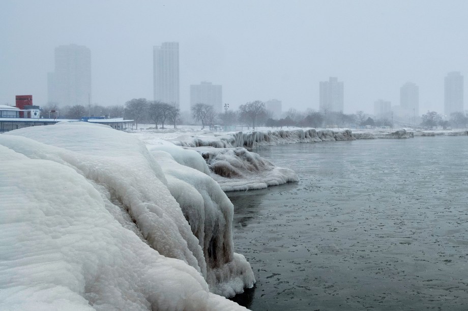 Frio extremo nos Estados Unidos #