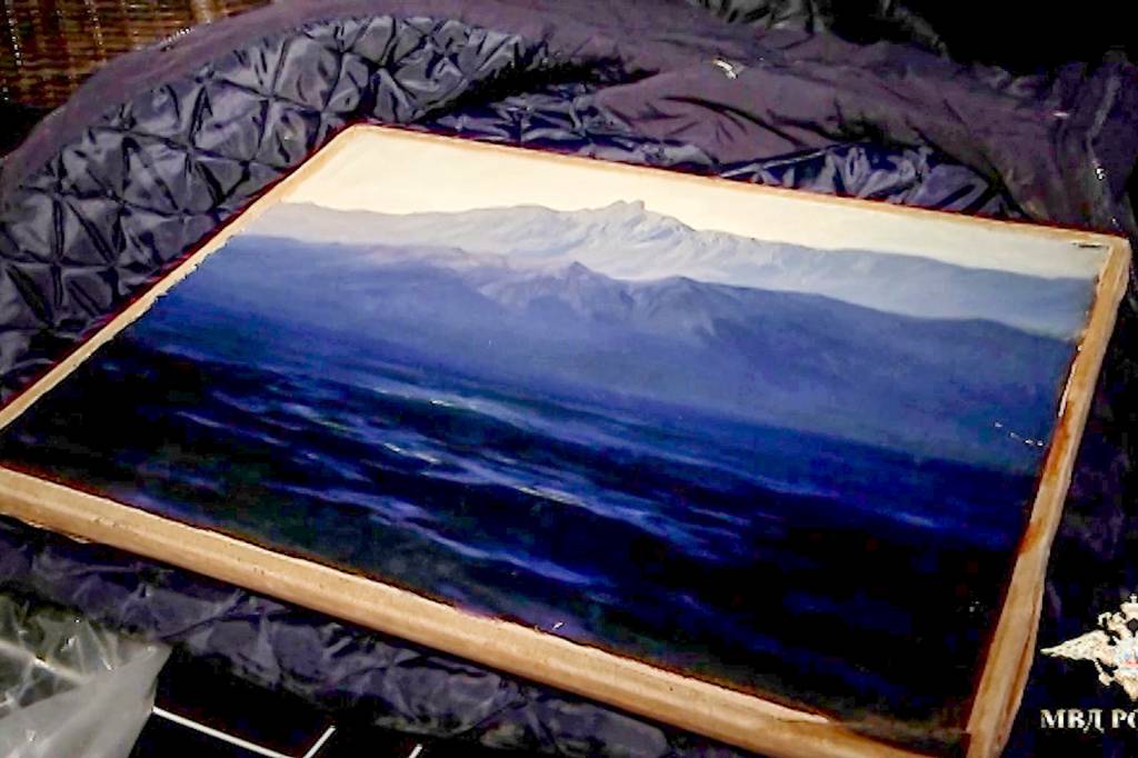 Roubo da obra “Ai-Petri. Crimea”, do pintor Arkhip Kuindzhi