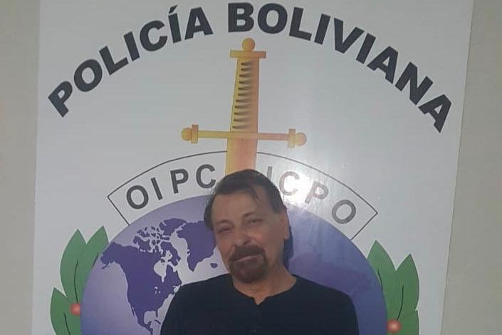 Italiano Cesare Battisti é preso na Bolívia  - 13/01/2019