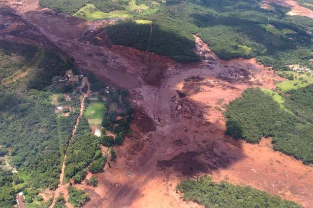 Rompimento de barragem da Vale em Brumadinho (MG)