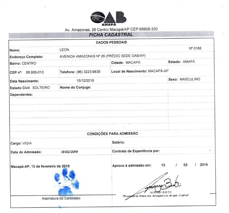 Ato de contrato simbólico Ato de contratação simbólico