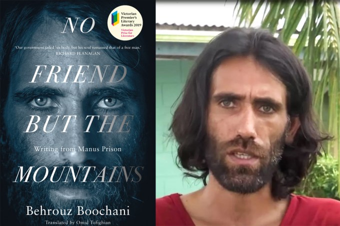 O livro “No Friend But the Mountains” do autor Behrouz Boochani