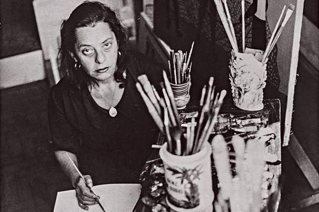 EXPOSIÇAO—DJANIRA-DA-MOTTA-E-SILVA—MASP-2019 FOLCLORISMO PUERIL - A paulista Djanira (acima) e a tela Vendedora de Flores (1947): de boia-fria e costureira a artista “do povo”