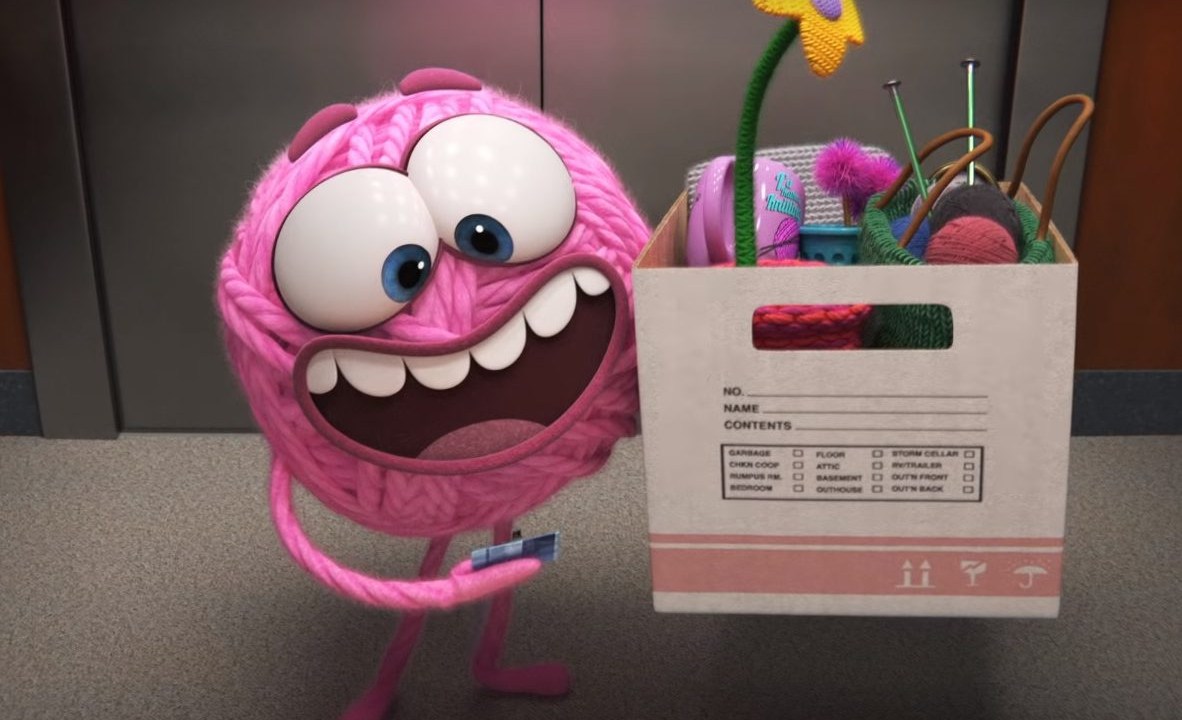 'Purl', curta-metragem da Pixar, aborda o machismo no trabalho sob o ponto de vista de uma bola de lã