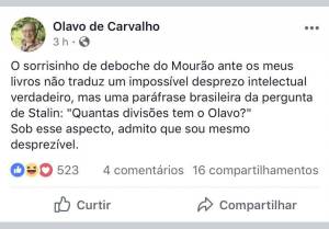 Olavo de Carvalho Olavo de Carvalho