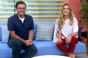 Fernando Rocha e Mariana Ferrão, ex-apresentadores do ‘Bem Estar’