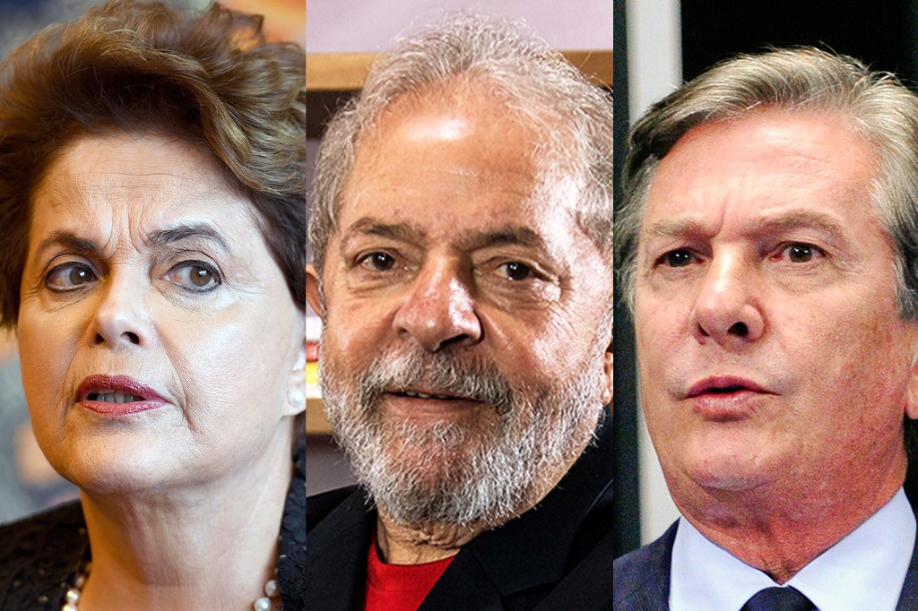 Dilma, Lula e Collor
