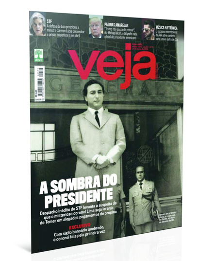 Capa VEJA – A sombra do presidente Capa VEJA – A sombra do presidente