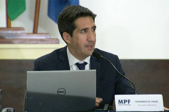 Eduardo El Hage Eduardo El Hage, procurador da República responsável pela Lava Jato no Rio