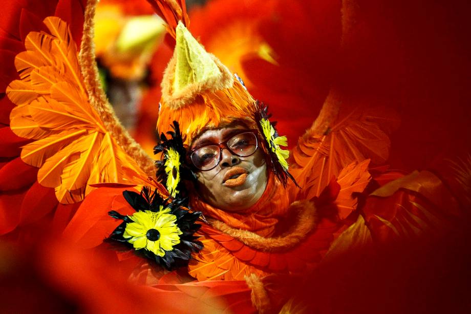 Desfile da escola de samba Mocidade Alegre, no Sambódromo do Anhembi, em São Paulo (SP) - 03/03/2019