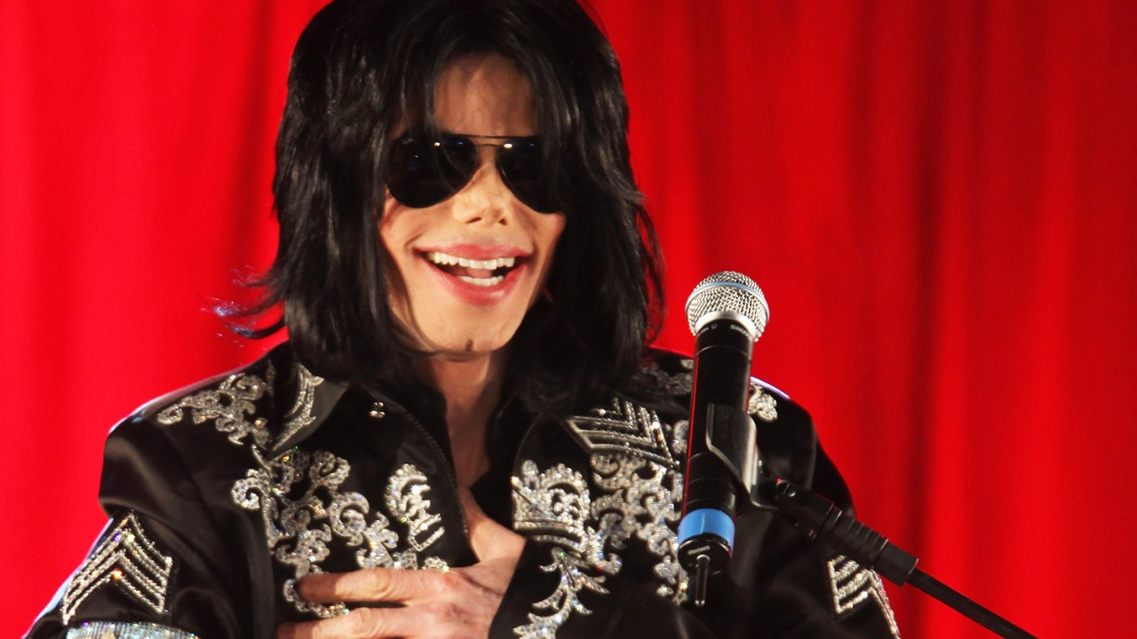 O cantor Michael Jackson - 05/03/2009
