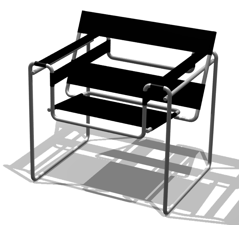 A cadeira (ou poltrona) Wassily: uma das mais conhecidas e vendidas da Bauhaus até hoje