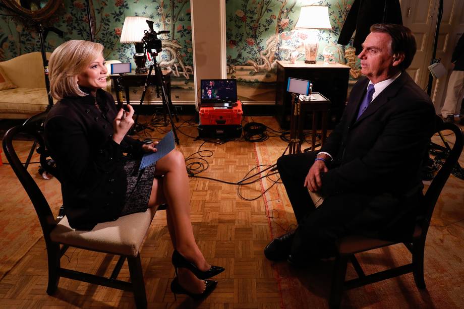 Presidente da República Jair Bolsonaro concede entrevista para Fox News - 18/03/2019 Presidente da República Jair Bolsonaro concede entrevista para Fox News - 18/03/2019