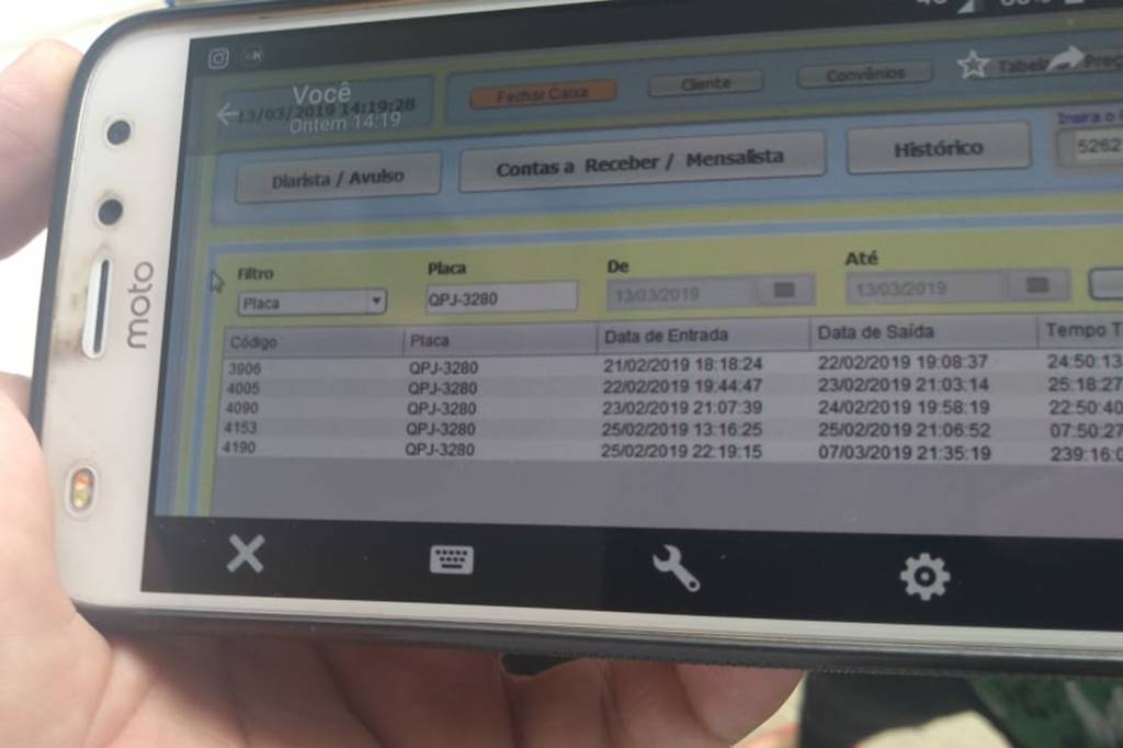 Registro de entrada e saída do carro em Suzano Registro de entrada e saída do carro em Suzano