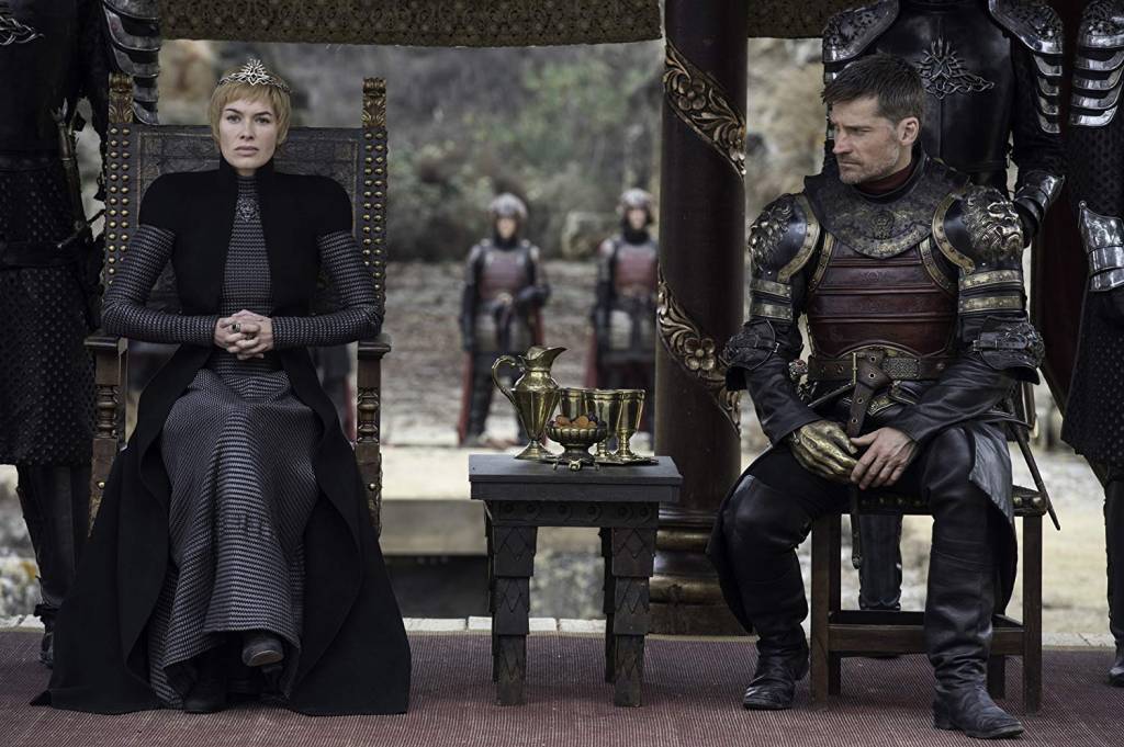 Lena Headey e Nicolaj Coster-Waldau em cena do episódio 7 da temporada 7 de 'Game of Thrones'