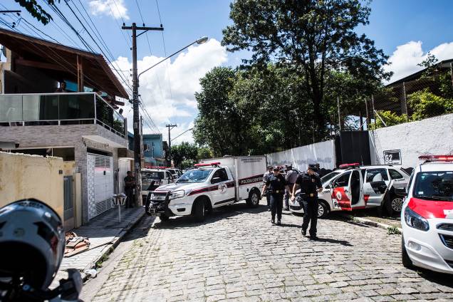 Polícia científica investiga Escola Estadual Raul Brasil em Suzano, cidade na Grande São Paulo após dois adolescentes abrirem fogo contra estudantes - 13/03/2019