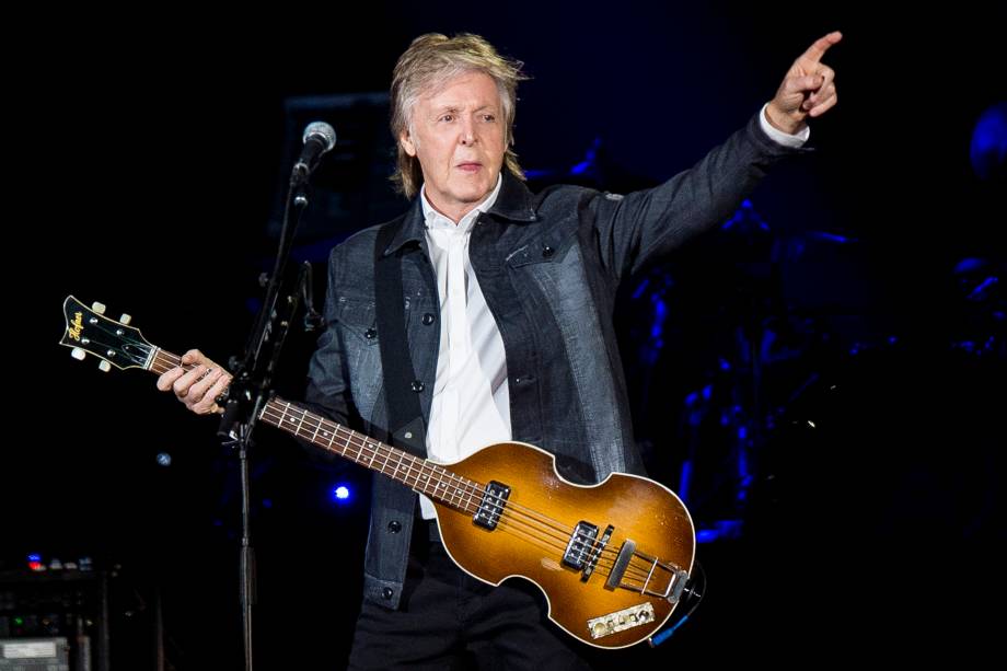 O cantor e compositor Paul McCartney se apresenta na turnê 'Freshen Up' no Allianz Parque, Zona Oeste de Sao Paulo - 26/03/2019