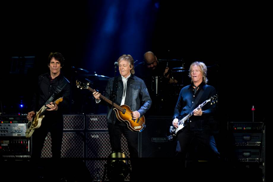 O cantor e compositor Paul McCartney se apresenta na turnê 'Freshen Up' no Allianz Parque, Zona Oeste de Sao Paulo - 26/03/2019