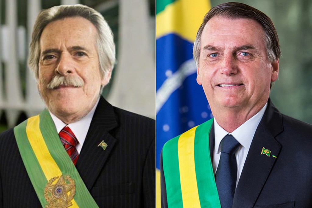 José de Abreu e Jair Bolsonaro