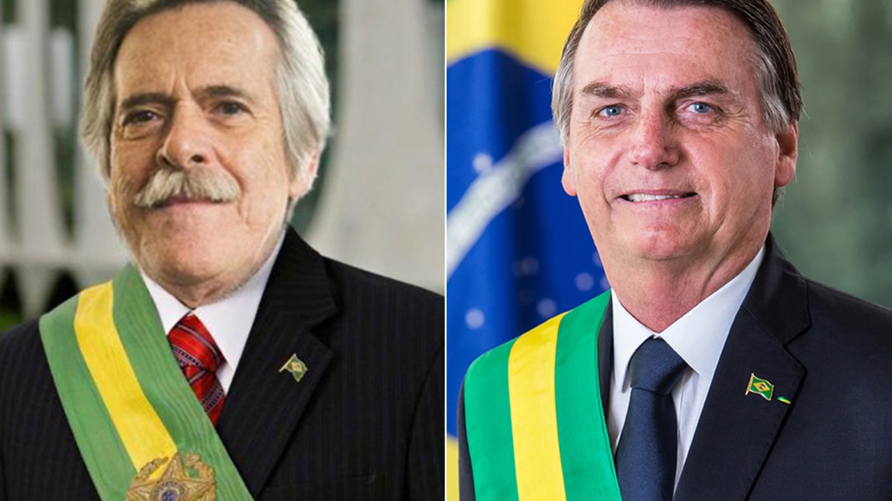 José de Abreu e Jair Bolsonaro
