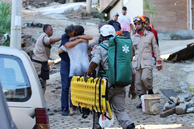 Dois prédios desabaram na Muzema, comunidade na zona oeste do Rio de Janeiro - 12/04/2019