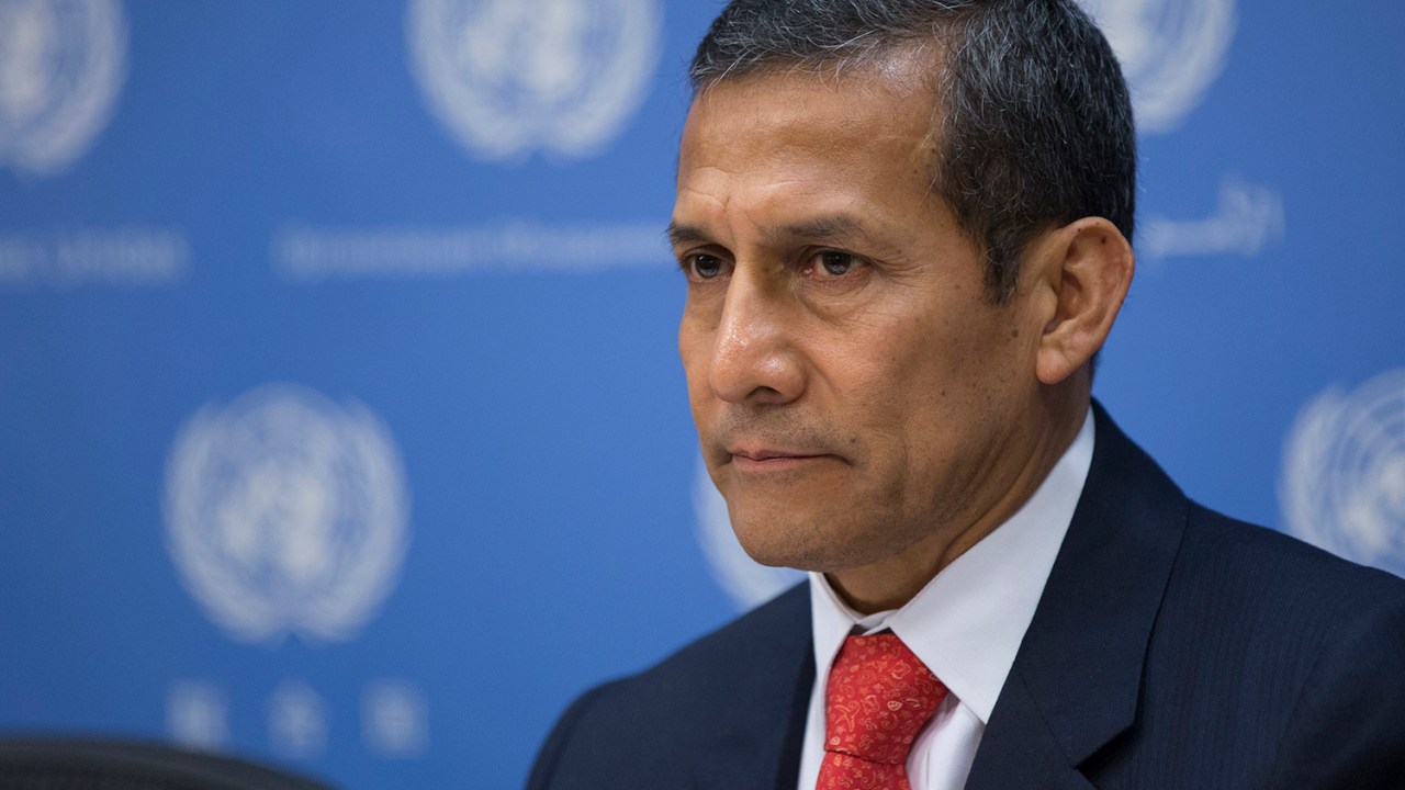 Ollanta Humala, ex-presidente do Peru - 27/09/2015