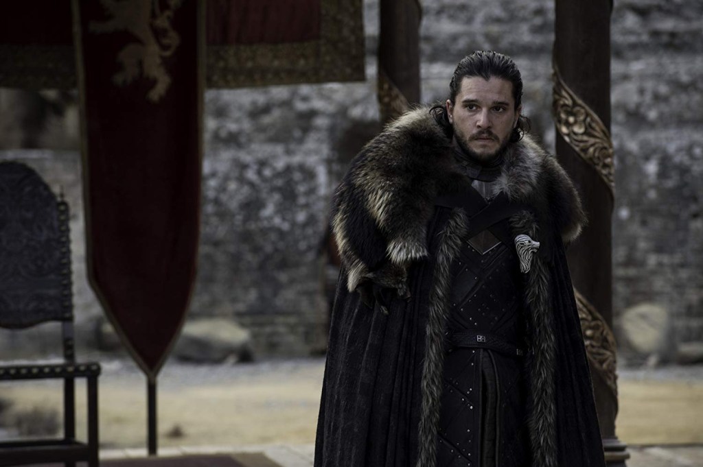 Kit Harington como Jon Snow em 'Game of Thrones'