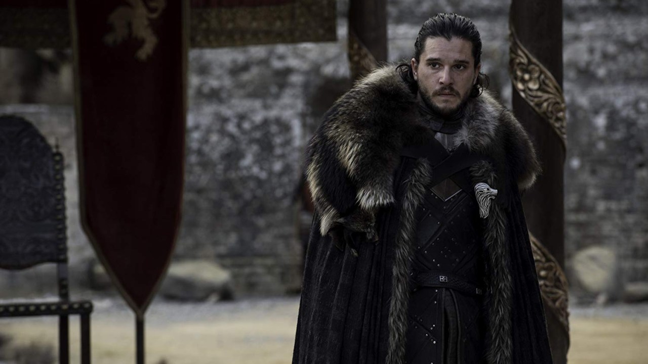 Kit Harington como Jon Snow em 'Game of Thrones'