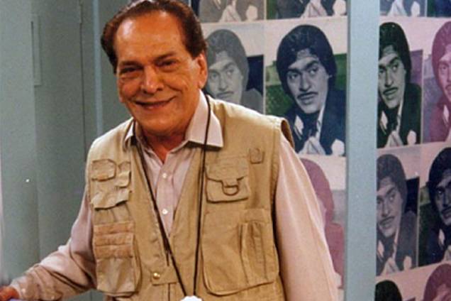 Lúcio Mauro no programa 'Zorra Total' em 1999