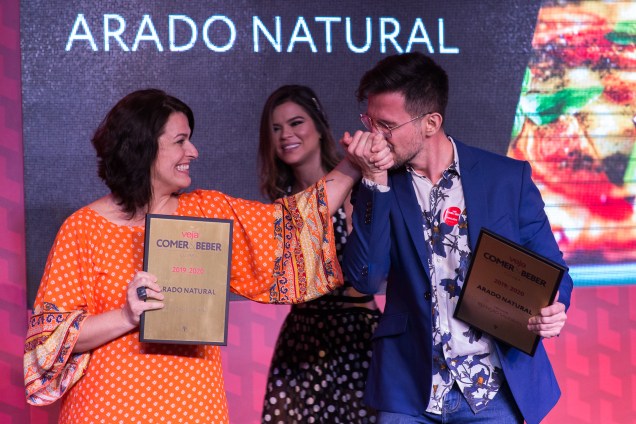 Arado Natural: novamente no palco para receber o prêmio de novidade do ano
